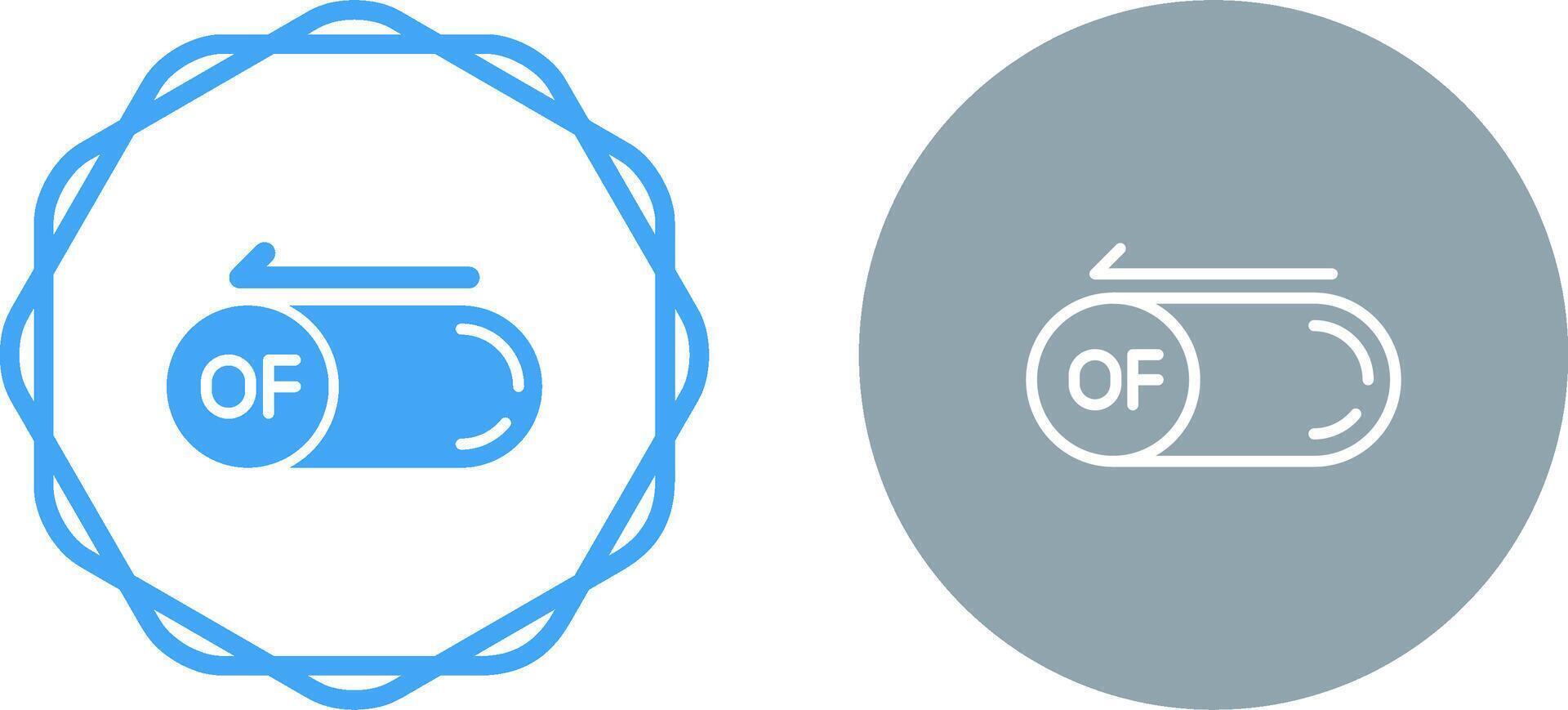 Of Button Vector Icon