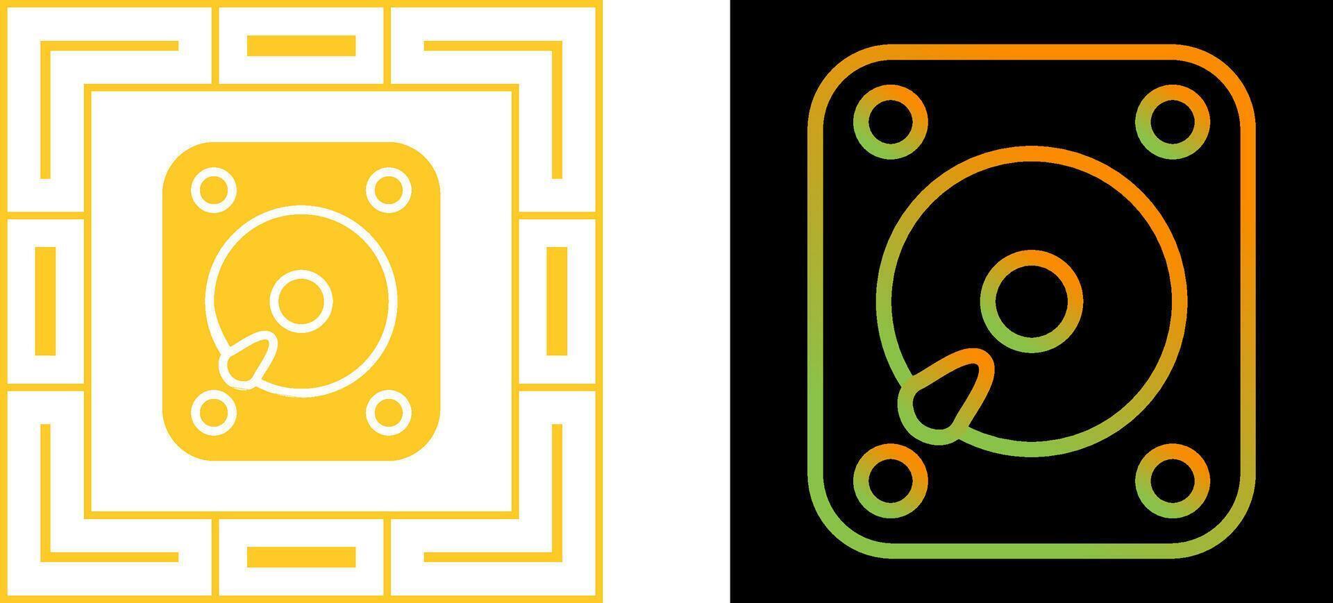 External Hard Drive Vector Icon