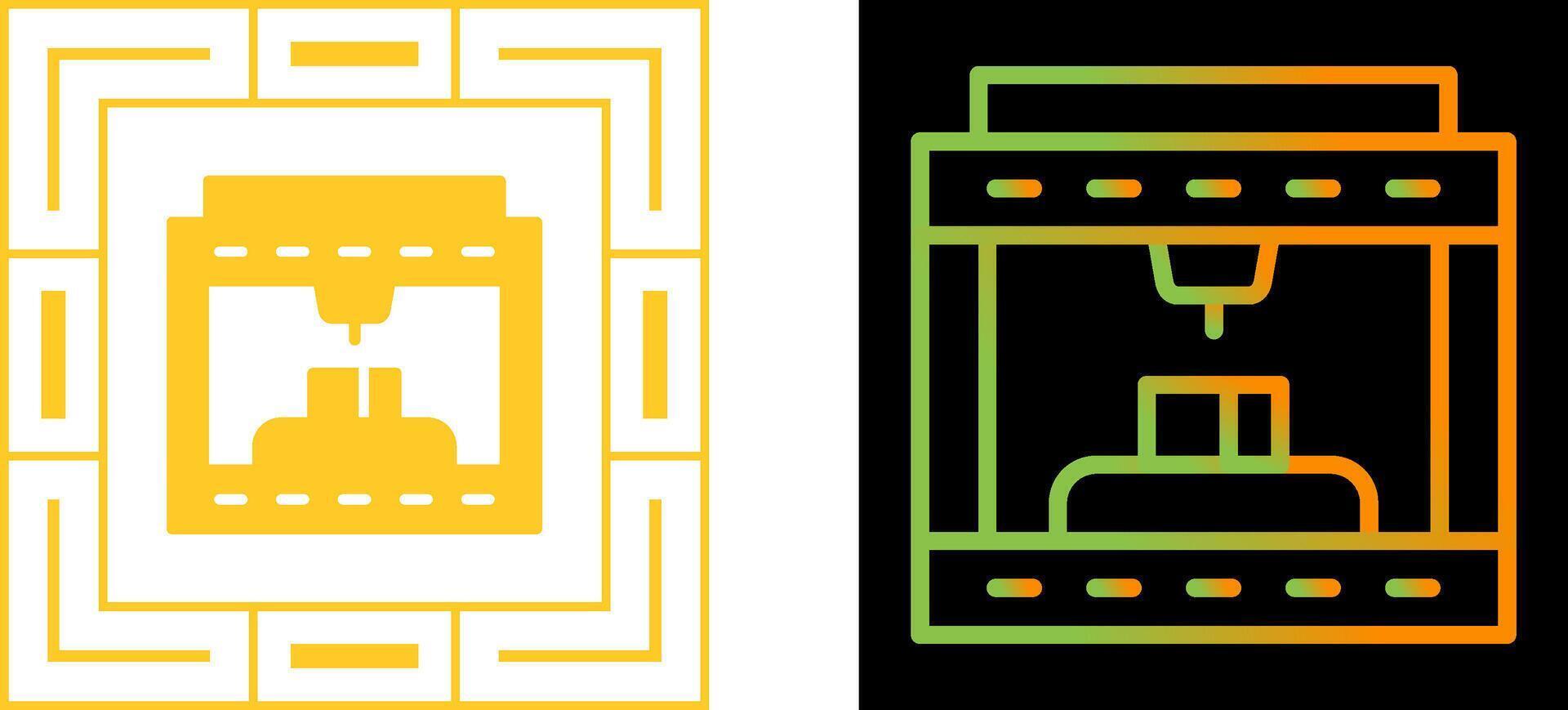 3d Printing Vector Icon