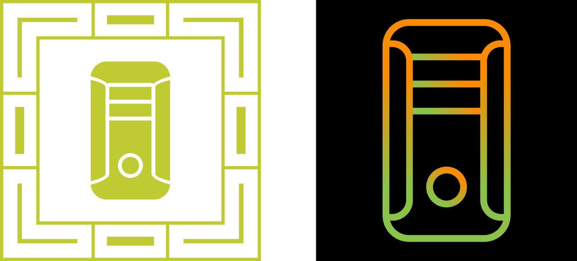 Cpu Tower Vector Icon