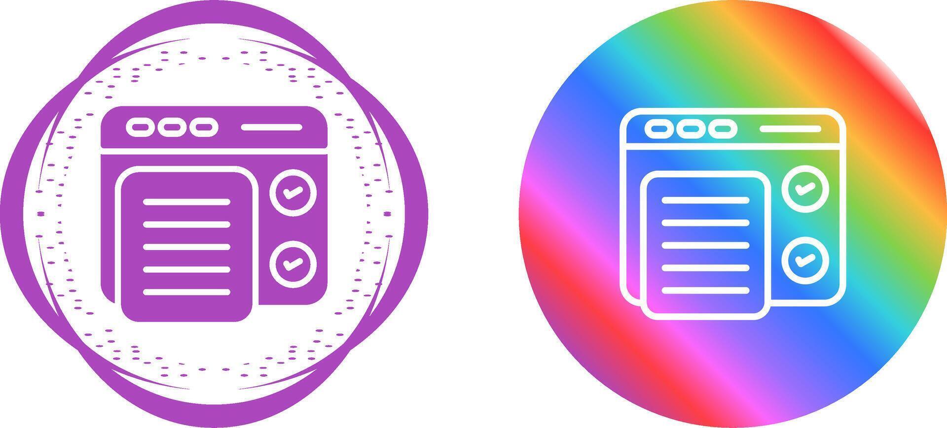 Concept Testing Vector Icon