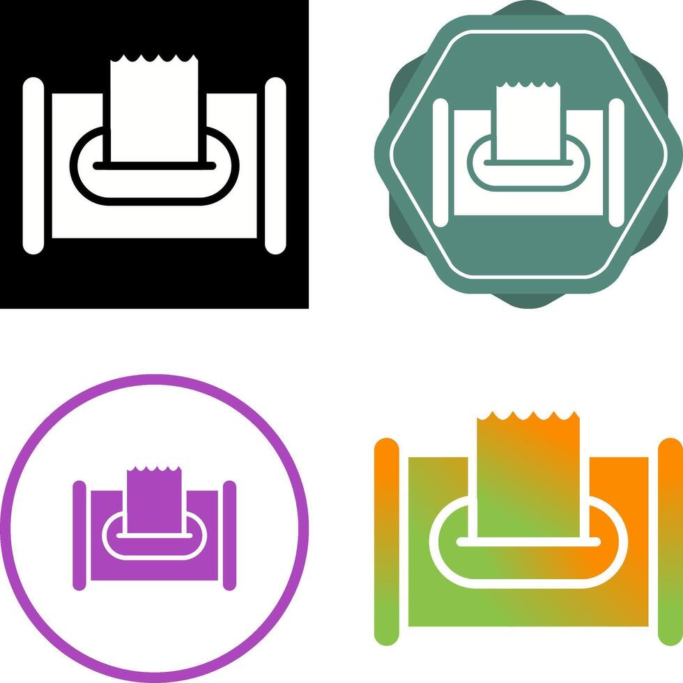 Antiseptic wipes Vector Icon