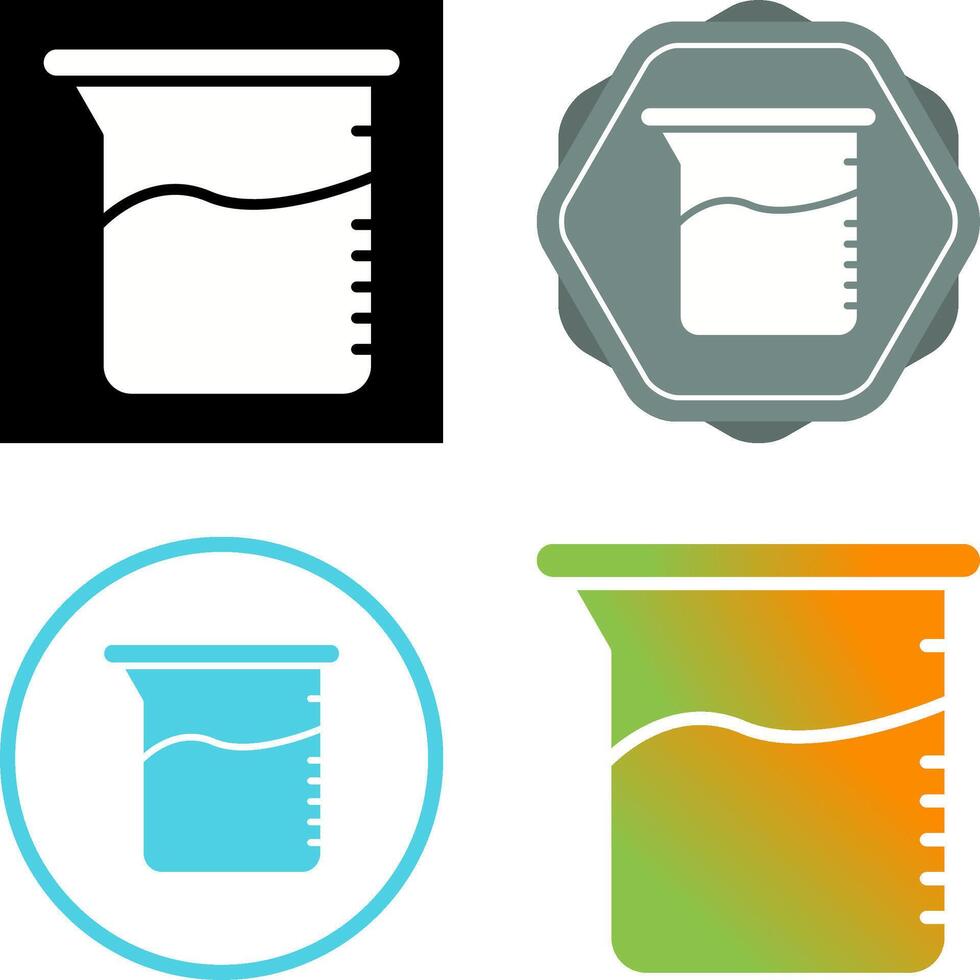 Beaker Vector Icon