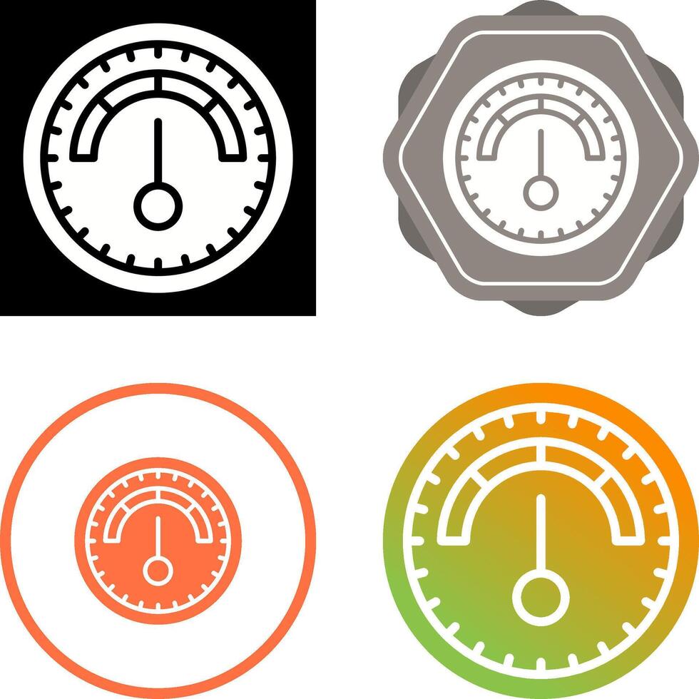 Barometer Vector Icon