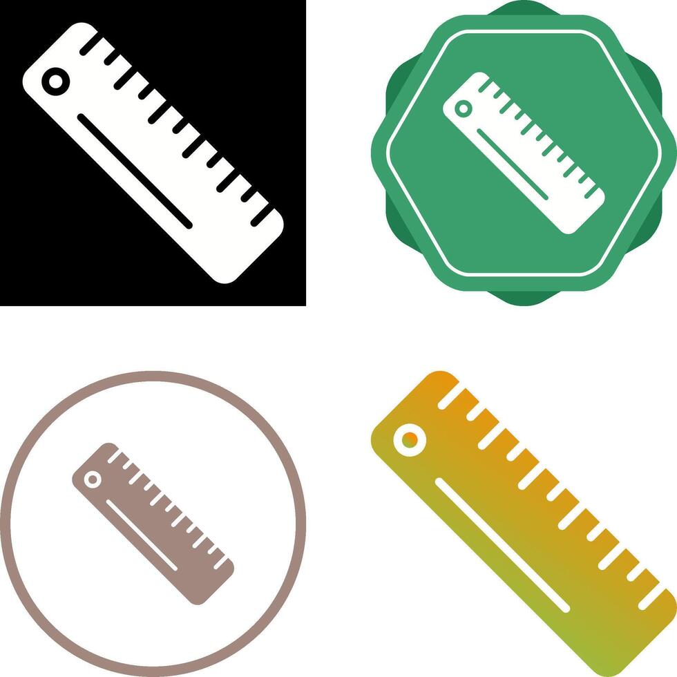 Ruler Vector Icon