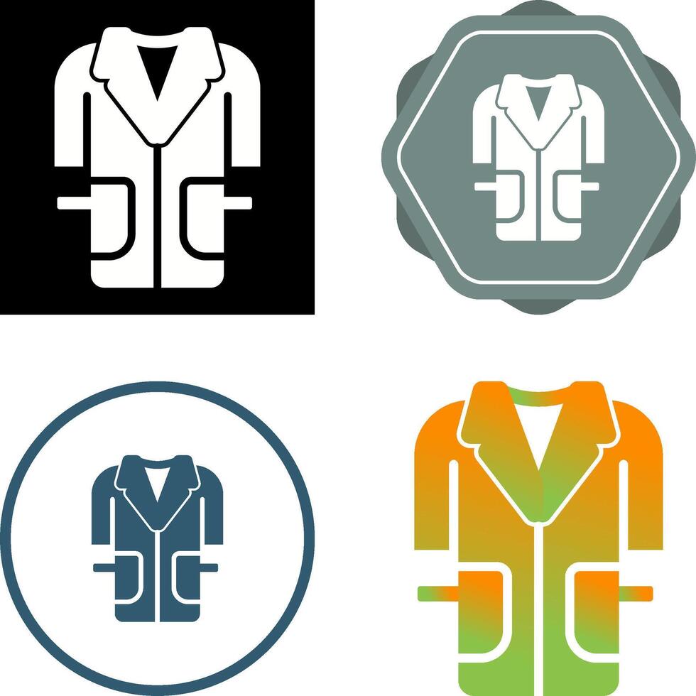 Lab Coat Vector Icon