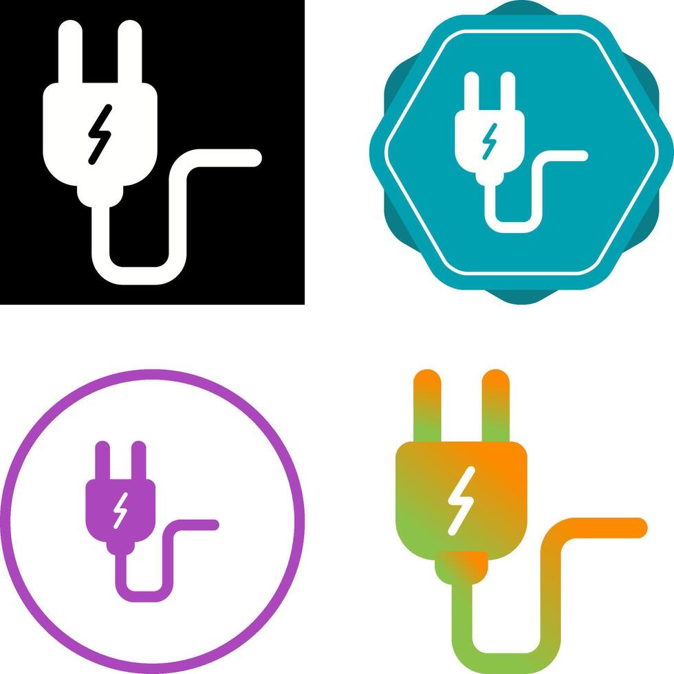 Power Cable Vector Icon