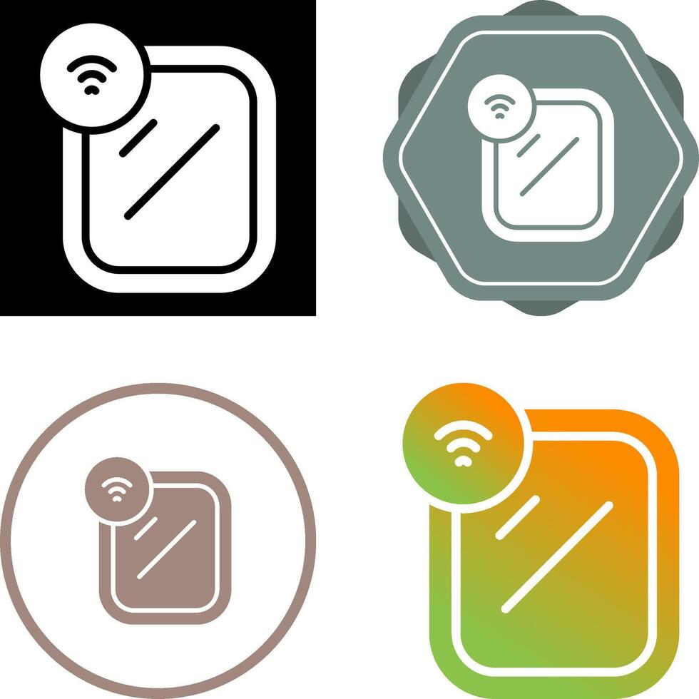 Smart Mirror Vector Icon