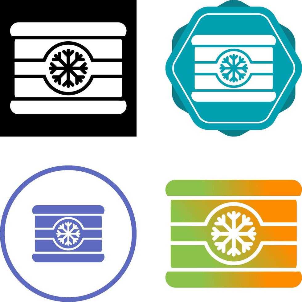 Freeze-dried meals Vector Icon
