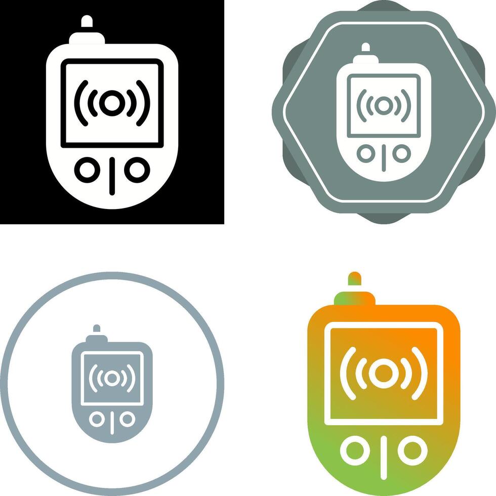 RFID Reader Vector Icon