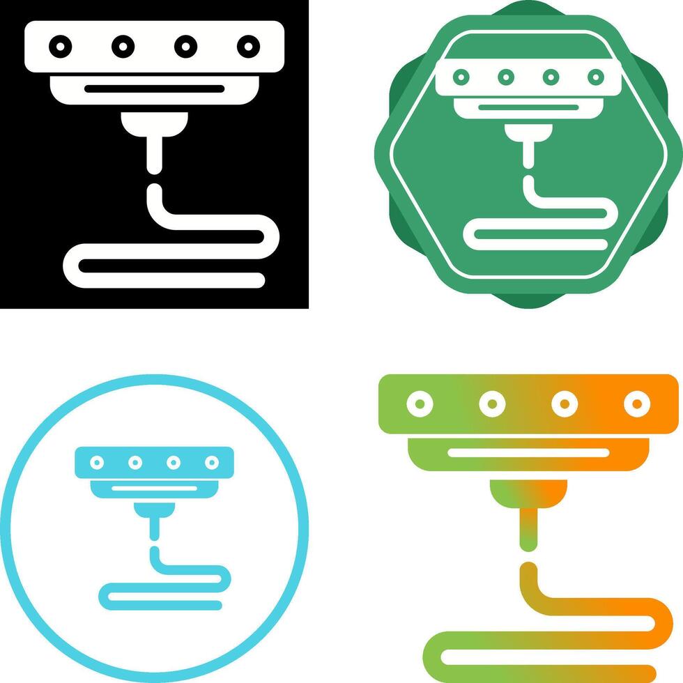 3D Printer Vector Icon