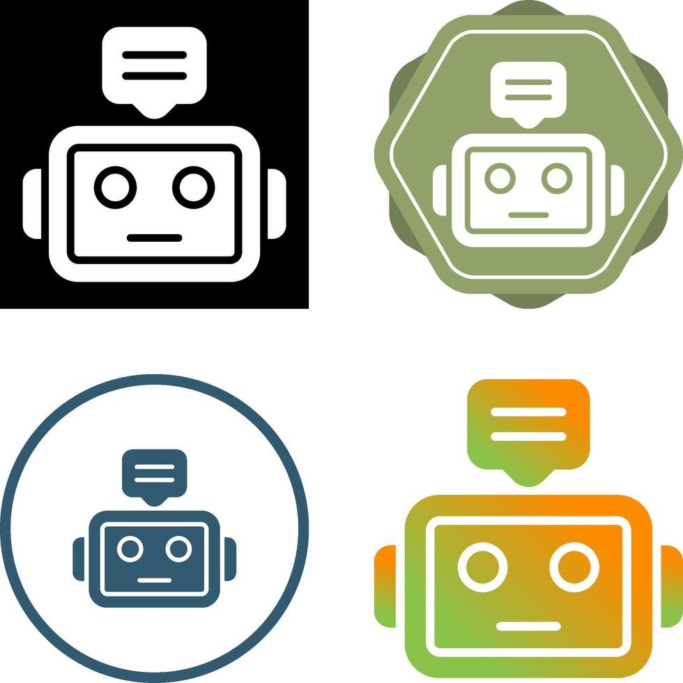 chatbots vector icono