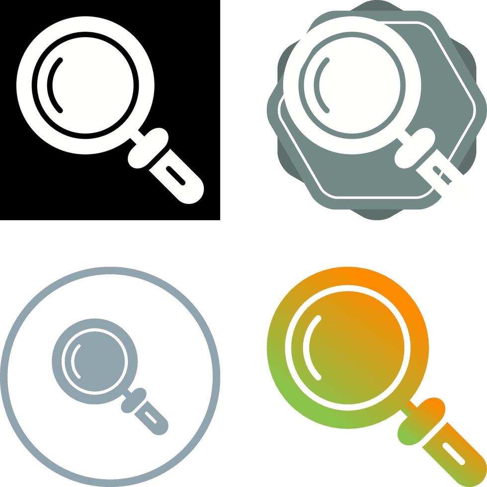 Magnifying Glass Vector Icon