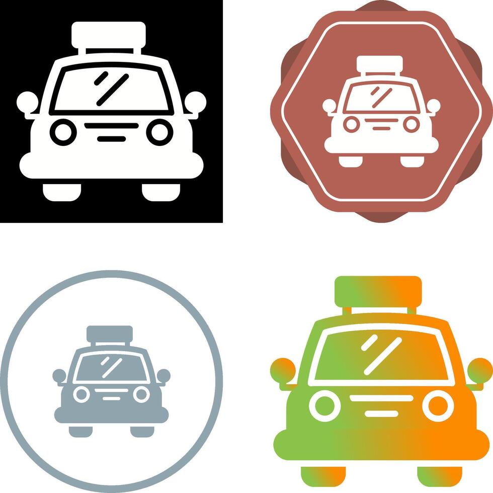 Taxi Vector Icon