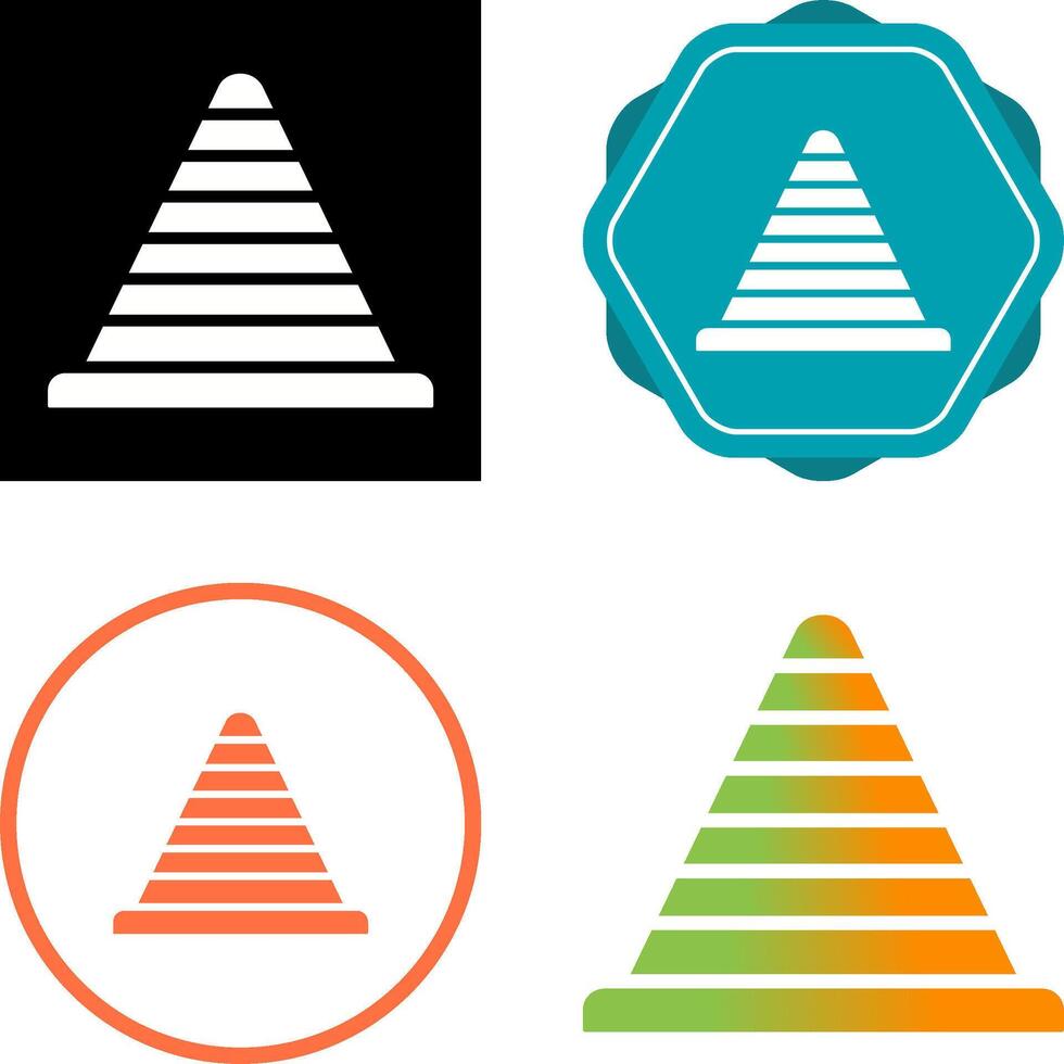 Traffic cone Vector Icon