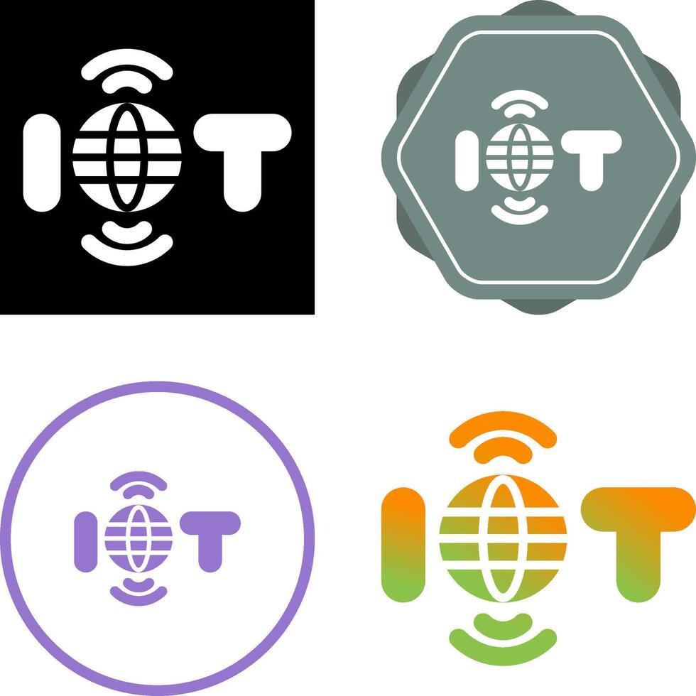 Internet of Things Vector Icon