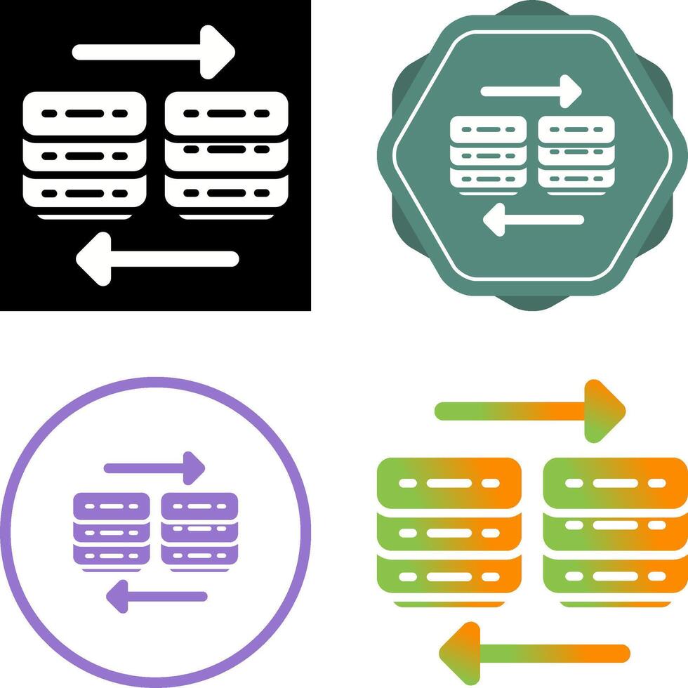 Cloud Migration Vector Icon