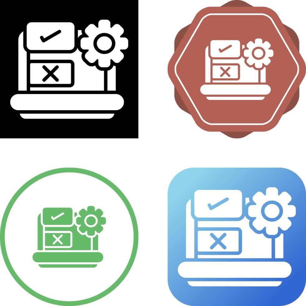 User Testing Vector Icon