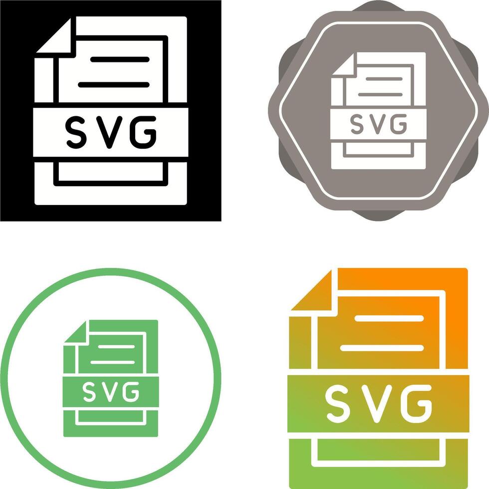 Svg File Vector Icon