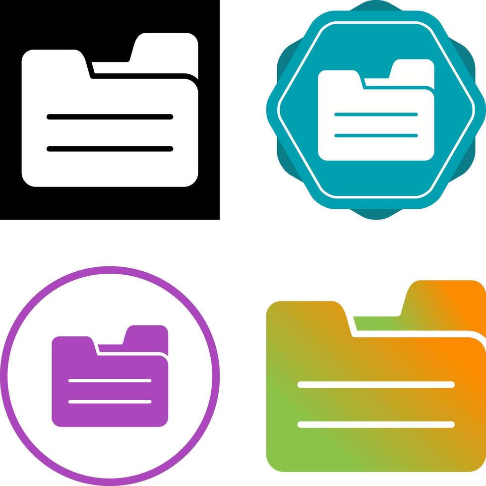 Folder Open Vector Icon