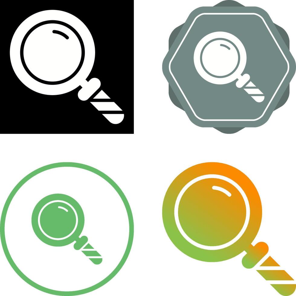 Magnifying Glass Vector Icon