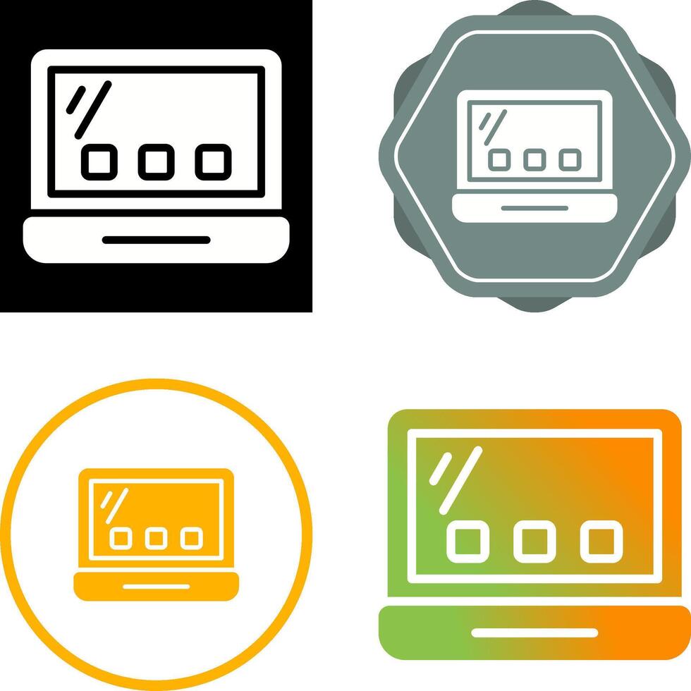 Laptop Vector Icon