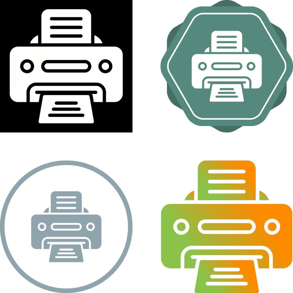 Printer Vector Icon