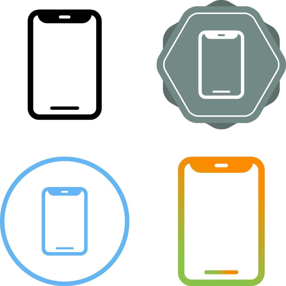 Mobile Notch Vector Icon