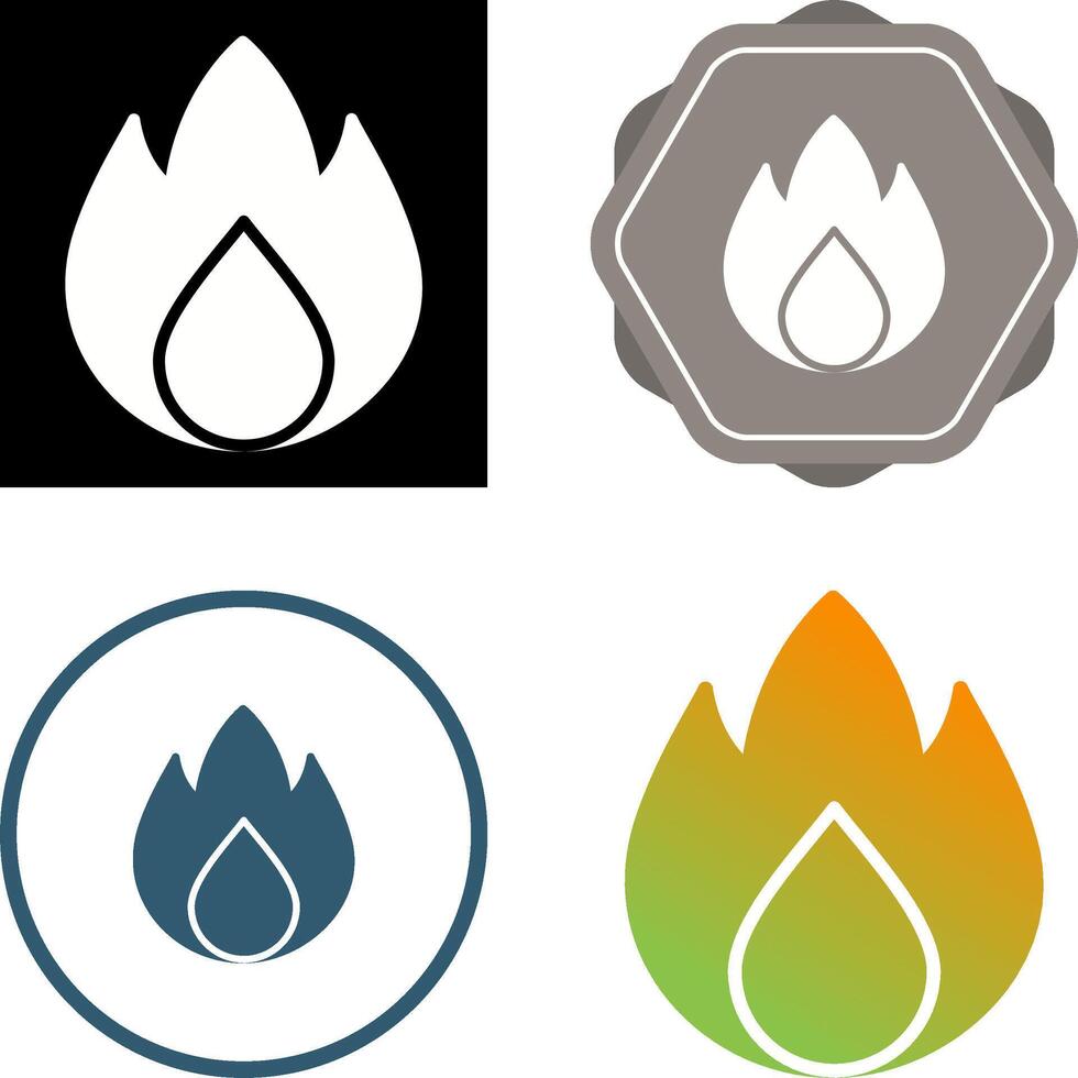 Flame Vector Icon