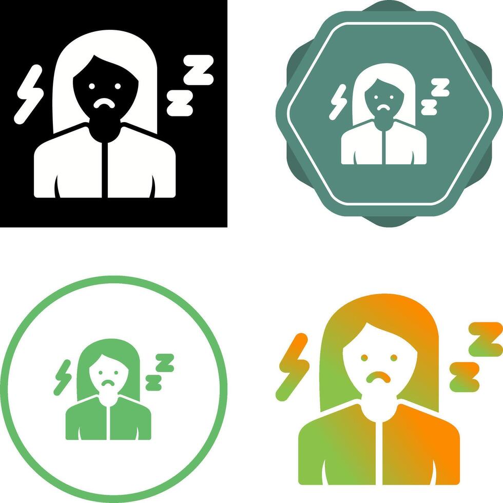 Fatigue Vector Icon
