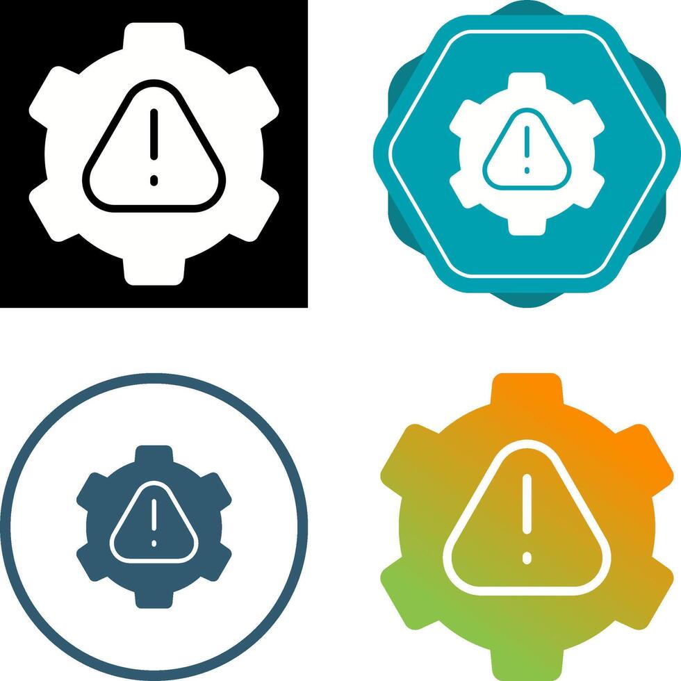 Danger Management Vector Icon