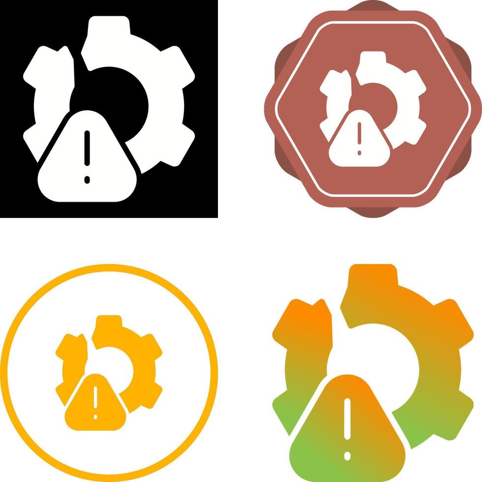 Management Failure Vector Icon
