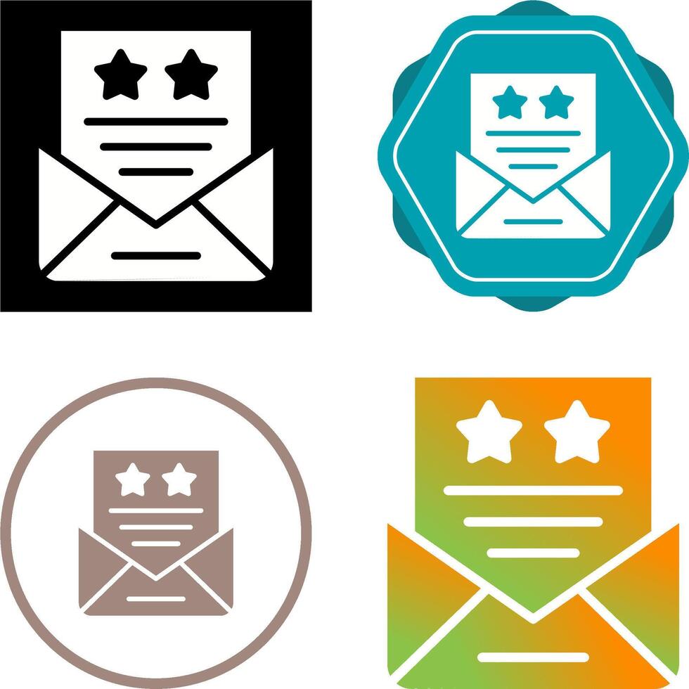 Letter Vector Icon