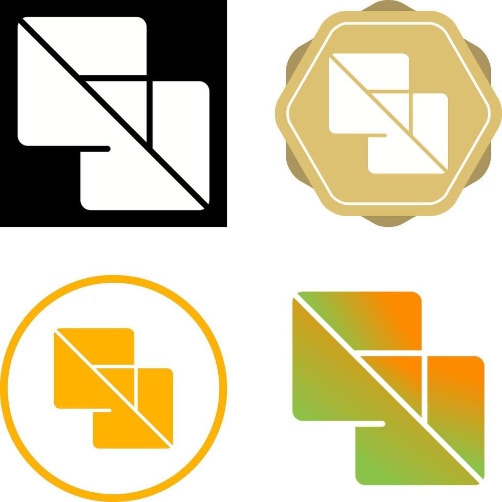 Flatten Vector Icon