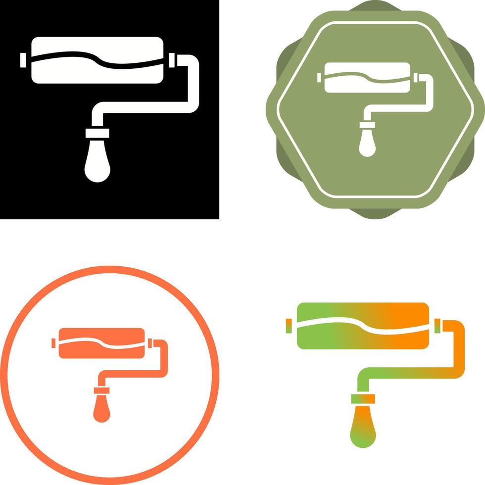 Paint Roller Vector Icon