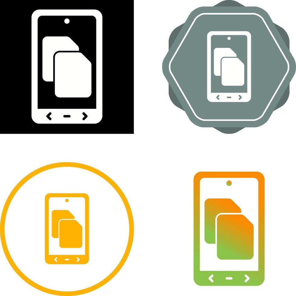 Copy Vector Icon