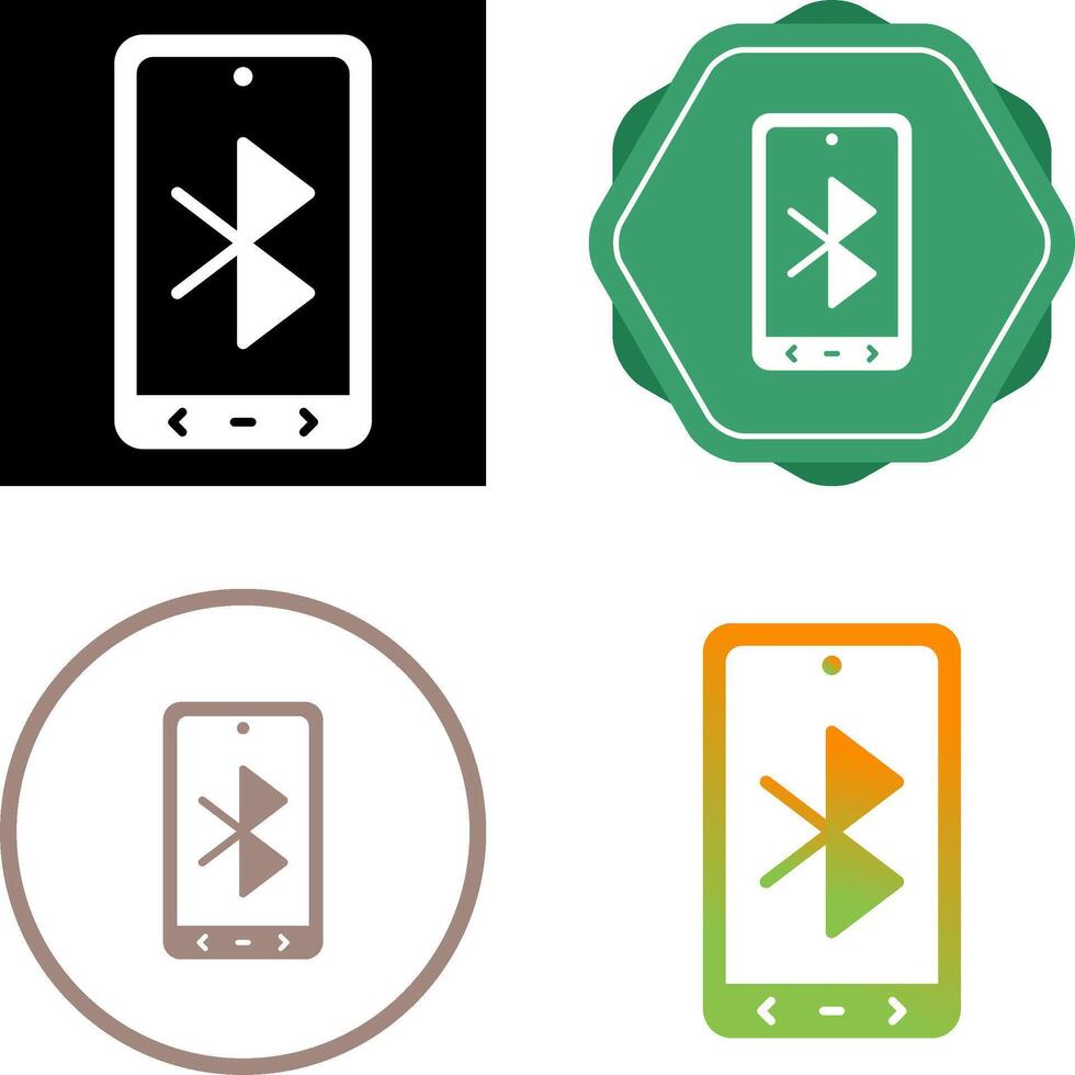 Bluetooth Vector Icon