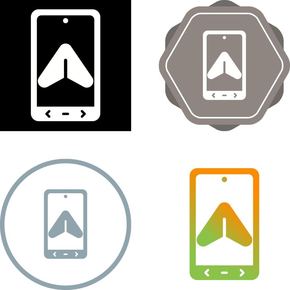 Gps Navigation Vector Icon