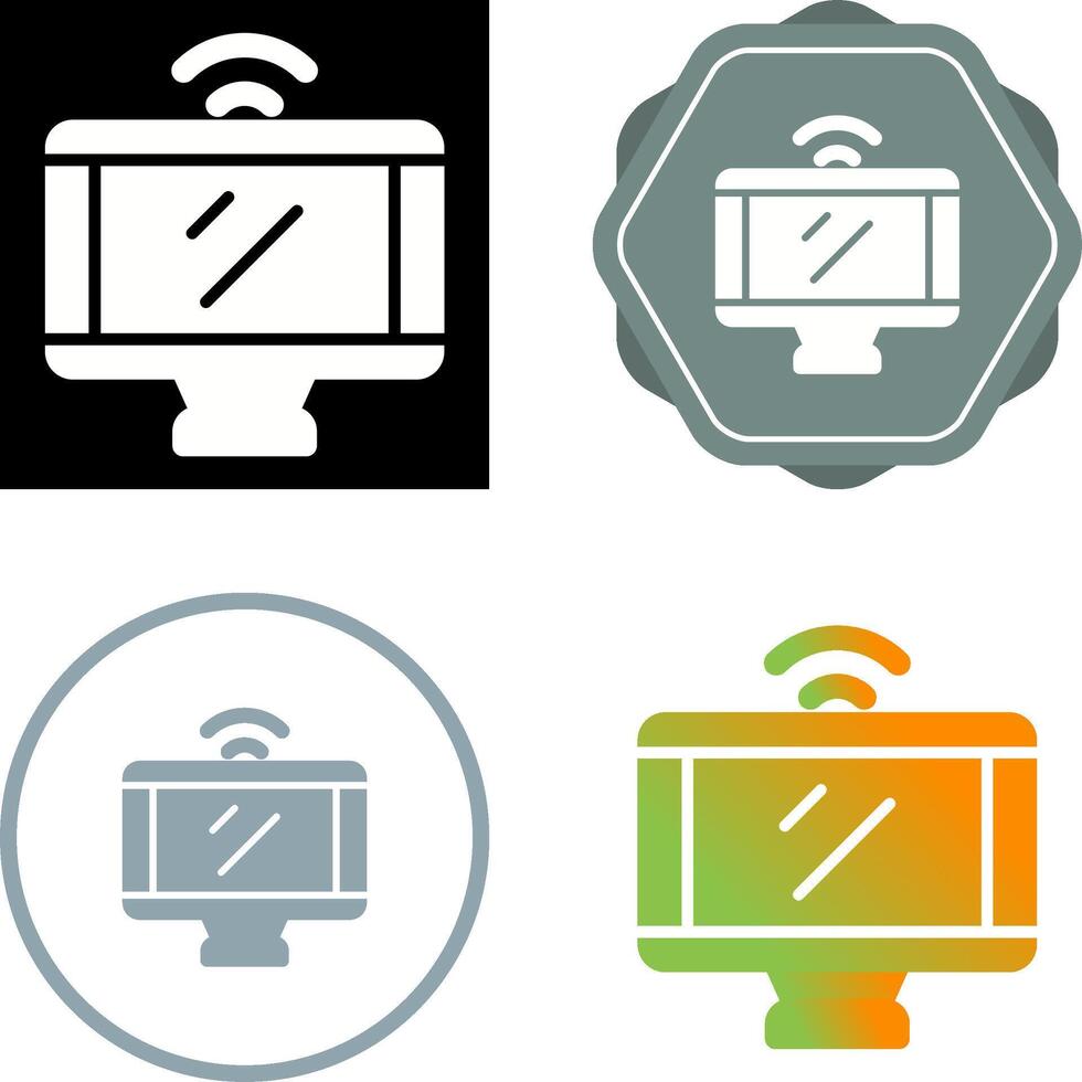 Monitor Vector Icon