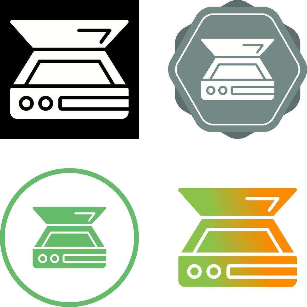 Scanner Vector Icon