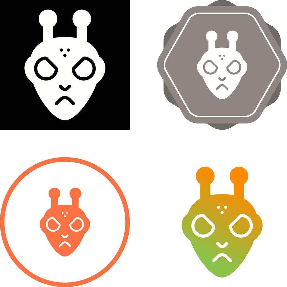 Alien Vector Icon
