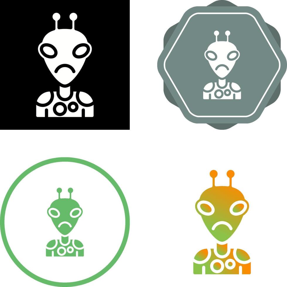 Alien Vector Icon