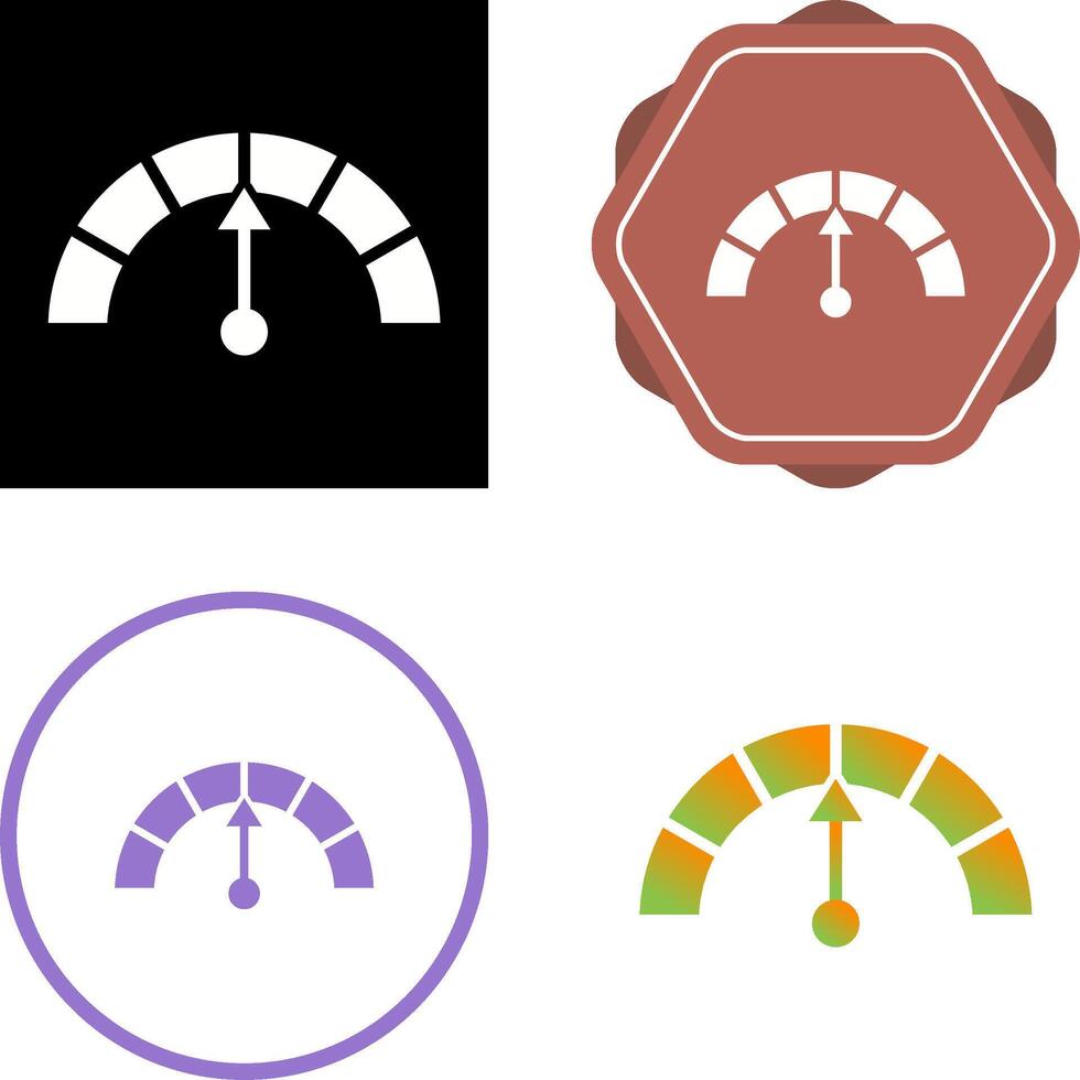 Gauge Vector Icon