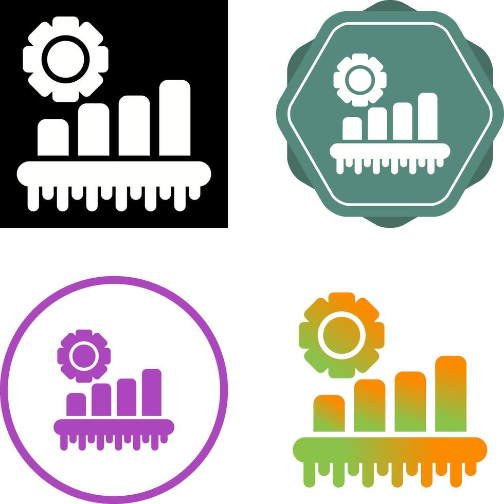 Bar Graph Vector Icon