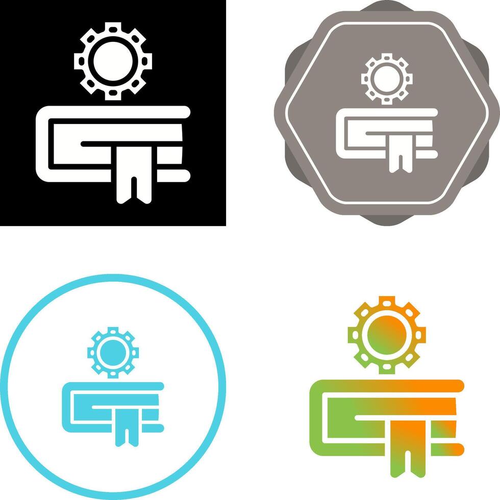 Manual Vector Icon