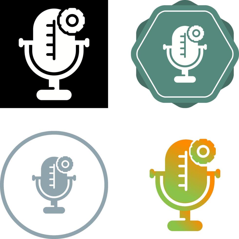 Microphone Vector Icon