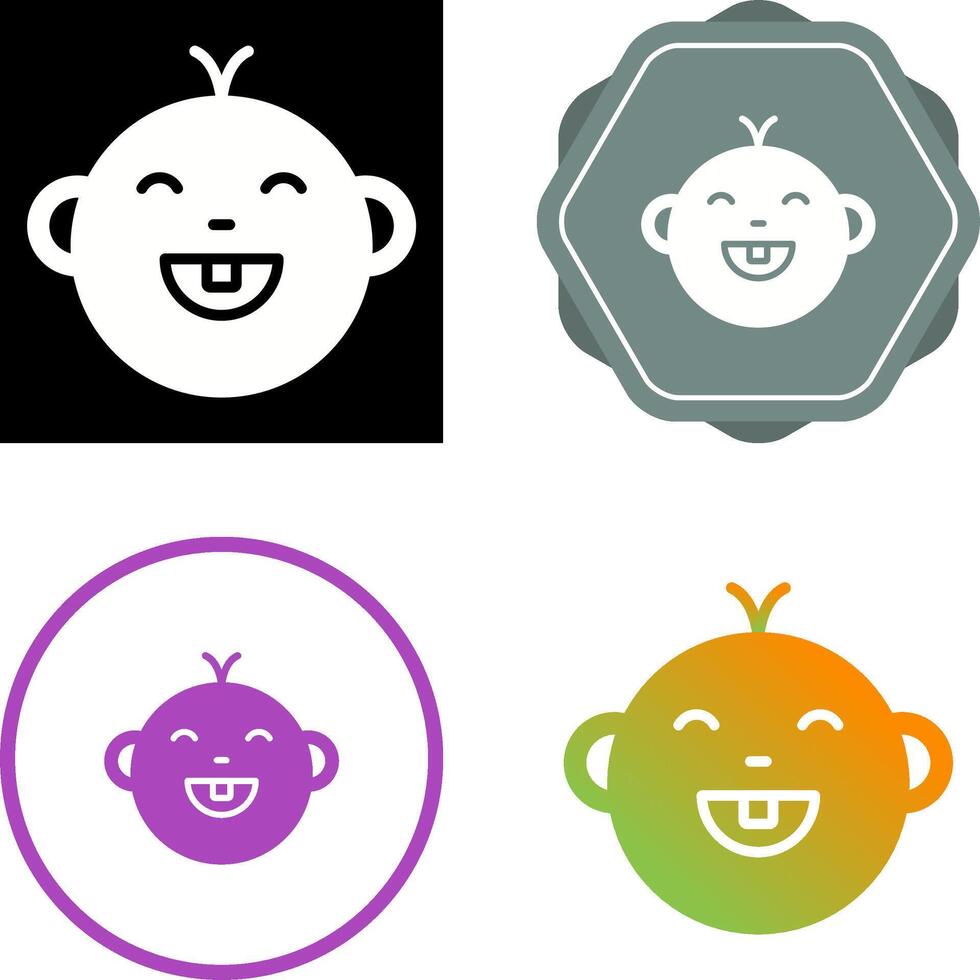 Baby Teeth Vector Icon