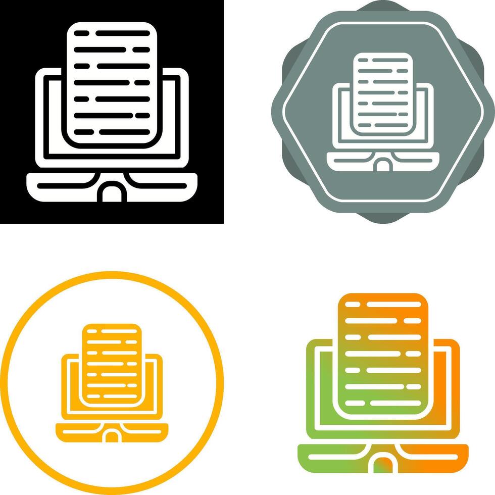 Test Vector Icon