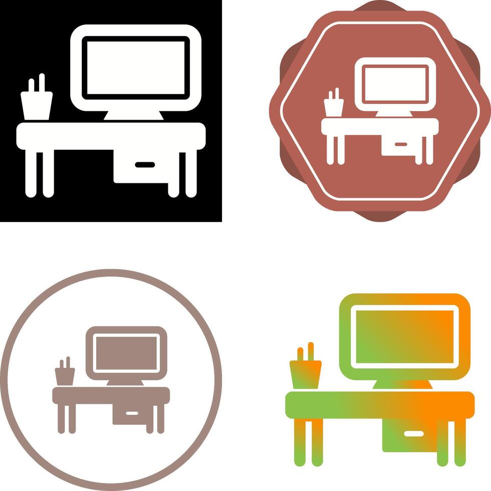 Computer Vector Icon