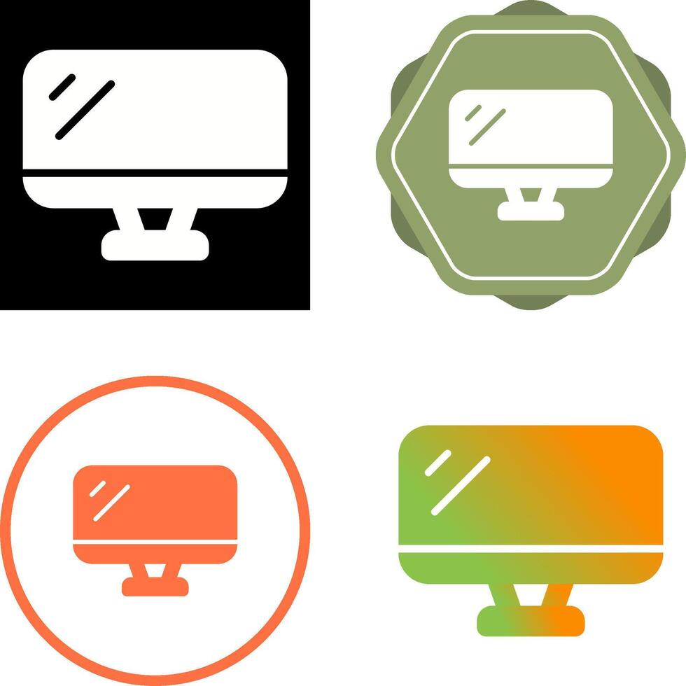 Monitor Vector Icon